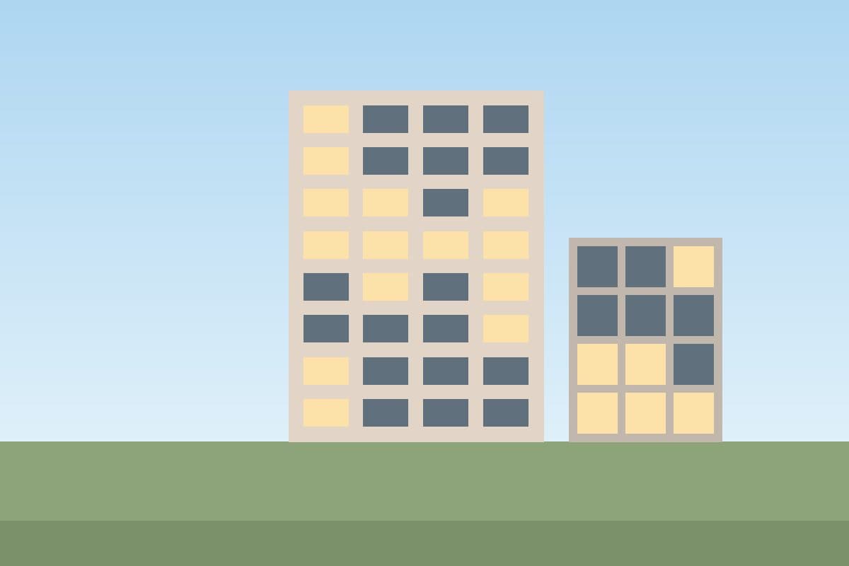 Building exterior of Downtown Loft